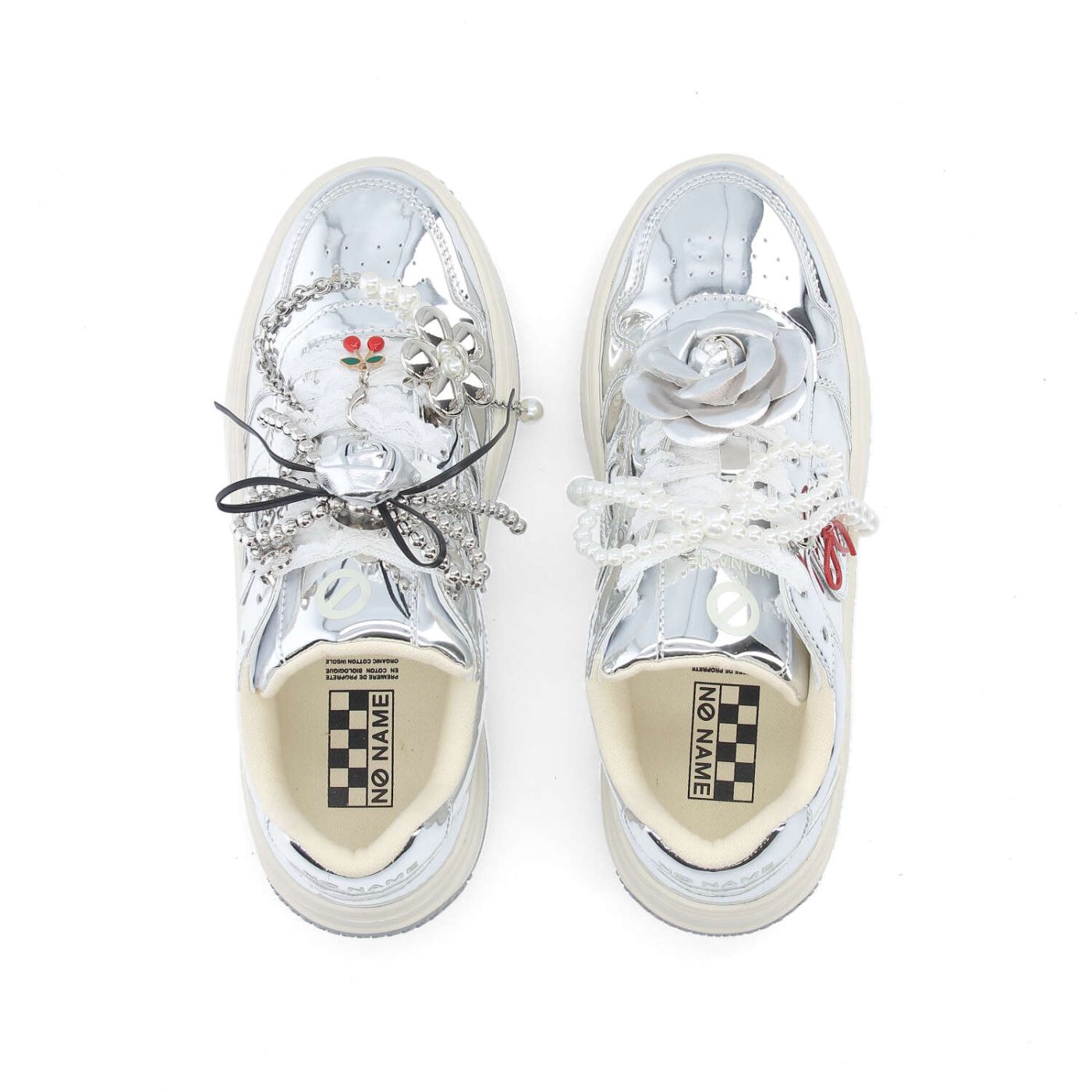 ALISON SNEAKER W - MIRROR - SILVER